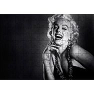 Cakapuzzle Mutlu Yıllar Marilyn Monroe Görseli 120 Parça Ahşap Puzzle