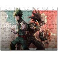 Cakapuzzle My Hero Academia Young Bakugo ve Midoriya Mdf 1000 Parça Puzzle