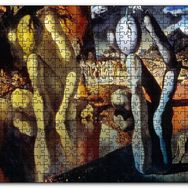 Cakapuzzle Narcissus Metamorfozu Salvador Dali Resmi Mdf 120 Parça Puzzle