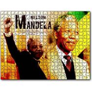 Cakapuzzle Nelson Mandela Yumruğu Havada Mdf 500 Parça Puzzle