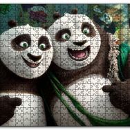 Cakapuzzle Neşeli Kung Fu Panda 3 Mdf 120 Parça Puzzle