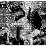 Cakapuzzle Nikola Tesla ve Bilim Ürünü Görseller Mdf 1000 Parça Puzzle