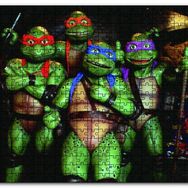 Cakapuzzle Ninca Kaplumbağaları Ahşap 1000 Parça Puzzle