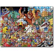 Cakapuzzle Nintendo Wii Tüm Karakterler Kompozisyon Mdf 500 Parça Puzzle