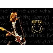 Cakapuzzle Nirvana Kurt Cobain Elektrogitar Smiley 120 Parça Ahşap Puzzle