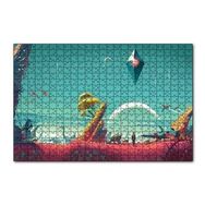 Cakapuzzle No Mans Sky Medeniyet Kompozisyon 120 Parça Ahşap Puzzle