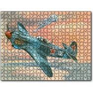 Cakapuzzle Nostalfik Savaş Uçağı Çizim Sanat 255 Parça Puzzle