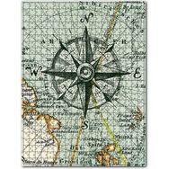 Cakapuzzle Nostaljik Pusula ve Harita Görseli 255 Parça Puzzle
