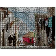 Cakapuzzle Nostaljik Sokak Merdivenler Çamaşırlar 255 Parça Puzzle