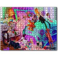 Cakapuzzle Odasında Sevimli Yavru Köpekler Mdf 120 Parça Puzzle