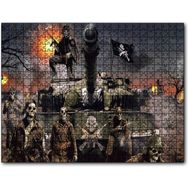 Cakapuzzle Ölüler Ordusu Tank Taburu Mdf 120 Parça Puzzle