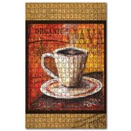 Cakapuzzle Organic Java Cata Rica Afiş Görseli Ahşap 1000 Parça Puzzle