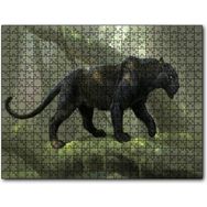 Cakapuzzle Orman ve Kara Panter Görseli 120 Parça Puzzle