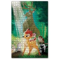 Cakapuzzle Ormanda Bambi ve Babası Ahşap 255 Parça Puzzle