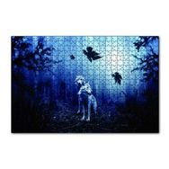 Cakapuzzle Ormanda Beyaz Kurtlar 120 Parça Ahşap Puzzle