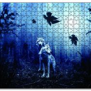Cakapuzzle Ormanda Beyaz Kurtlar Mdf 120 Parça Puzzle