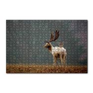Cakapuzzle Ormanda Geyik Ve Yavrusu 120 Parça Ahşap Puzzle