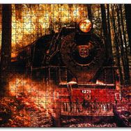 Cakapuzzle Ormanda Nostaljik Tiren Ahşap 1000 Parça Puzzle