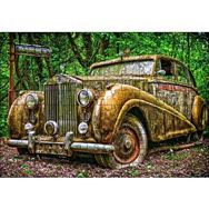 Cakapuzzle Ormanda Terkedilmiş Rolls Royce 120 Parça Ahşap Puzzle