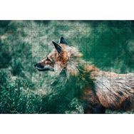 Cakapuzzle Ormanda Yeşillikler Arasındaki Tilki 120 Parça Ahşap Puzzle