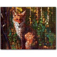 Cakapuzzle Ormandaki Tilki Dijital Sanat 120 Parça Puzzle