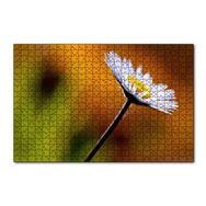 Cakapuzzle Örümcek Ağlı Beyaz Papatya Görseli 120 Parça Puzzle