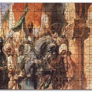 Cakapuzzle Osmanlı Padişahı Fatih Sultan Mehmet Feti Mdf 500 Parça Puzzle