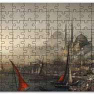 Cakapuzzle Osmanlıda İstanbul Görseli Mdf 1000 Parça Puzzle