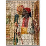 Cakapuzzle Osmanlıda Nargileciler Yağlıboya Ahşap 1000 Parça Puzzle