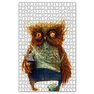 Cakapuzzle Owl Hangover Ahşap 500 Parça Puzzle