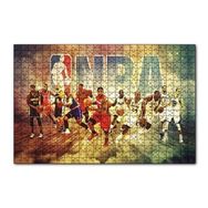 Cakapuzzle Oyuncuları Ve Basket Topları 120 Parça Ahşap Puzzle