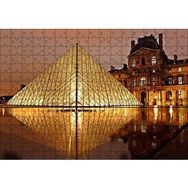 Cakapuzzle Paris Louvre Müzesi Gece Manzarası 255 Parça Puzzle
