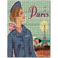 Cakapuzzle Pariste Hostes Afişi Görseli Ahşap 255 Parça Puzzle