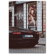 Cakapuzzle Park Halinde Lamborghini Arka Görünüm Mdf 120 Parça Puzzle