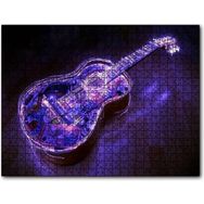 Cakapuzzle Parkede Klasik Gitar Neon Karışık Desenli Mdf 1000 Parça Puzzle