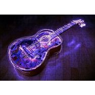Cakapuzzle Parkede Klasik Gitar Neon Karışık Desenli Mdf 120 Parça Puzzle