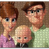 Cakapuzzle Patron Bebek 2017 Animasyon Filmi Görseli Mdf 1000 Parça Puzzle
