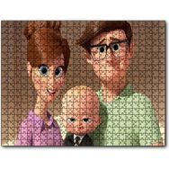 Cakapuzzle Patron Bebek 2017 Animasyon Filmi Görseli Mdf 120 Parça Puzzle
