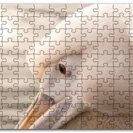 Cakapuzzle Pelikan Yakın Çekim Flu Arkaplan Mdf 1000 Parça Puzzle