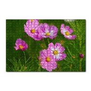 Cakapuzzle Pembe Beyaz Çiçekler 120 Parça Puzzle