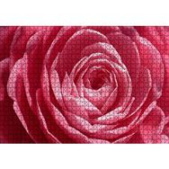 Cakapuzzle Pembe Gül Makro 120 Parça Ahşap Puzzle