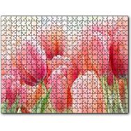 Cakapuzzle Pembe Laleler Görseli 120 Parça Puzzle