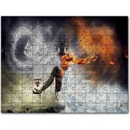 Cakapuzzle Pembe Sarı Gül Yakın Çekim 255 Parça Puzzle