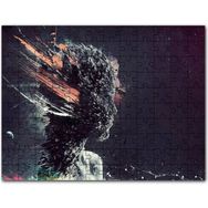 Cakapuzzle Pembe Sarı Gül Yakın Çekim 500 Parça Puzzle