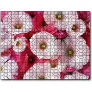 Cakapuzzle Pembeli Beyazlı Kapriz Çiçeği Görseli 255 Parça Puzzle