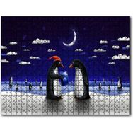Cakapuzzle Penguenler Yılbaşı Hediyesi Denizanası 255 Parça Puzzle