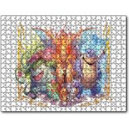 Cakapuzzle Pikaçu Tüm Karakterler Dijital Çizim 255 Parça Puzzle