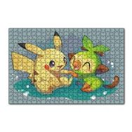 Cakapuzzle Pikaçu ve Sevimli Arkadaşı 120 Parça Ahşap Puzzle