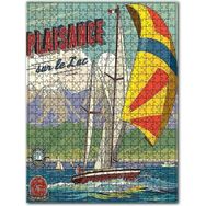 Cakapuzzle Plaisance Yelkenli Yat Görseli 120 Parça Puzzle
