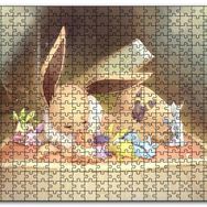 Cakapuzzle Pokemon Ailesi Rockruff Görseli Mdf 120 Parça Puzzle